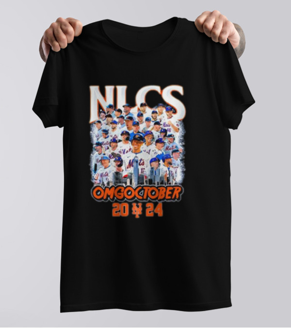 NLCS New York Mets OMG October T-Shirt