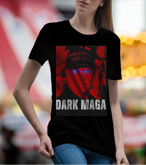 DARK MAGA Make America Great Again Red Eyes T-Shirt