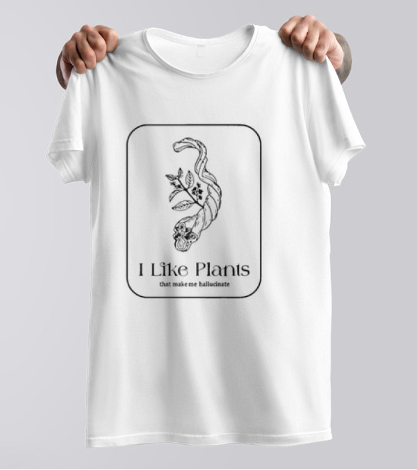 I Like Plants That Make Me Hallucinate Retro T-Shirt