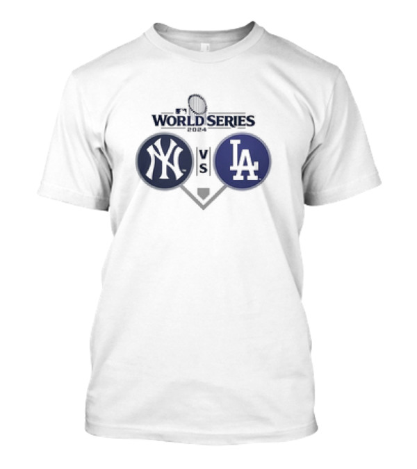 World Series 2024 New York Yankees Vs Los Angeles Dodgers Matchup T-Shirt