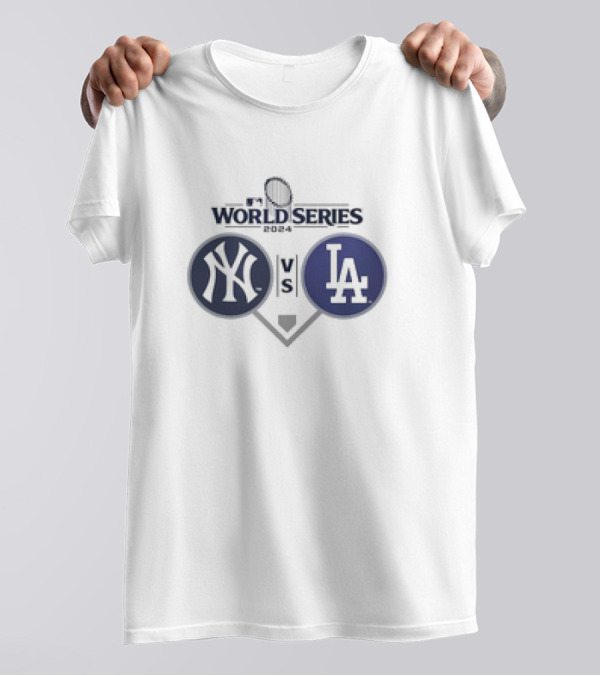 World Series 2024 New York Yankees Vs Los Angeles Dodgers Matchup T-Shirt