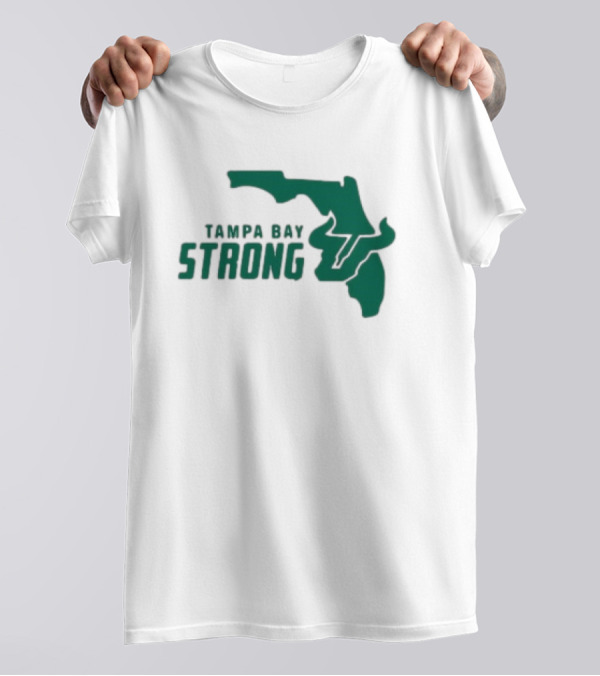 Tampa Bay Strong South Florida Bulls Hurricane Relief T-Shirt