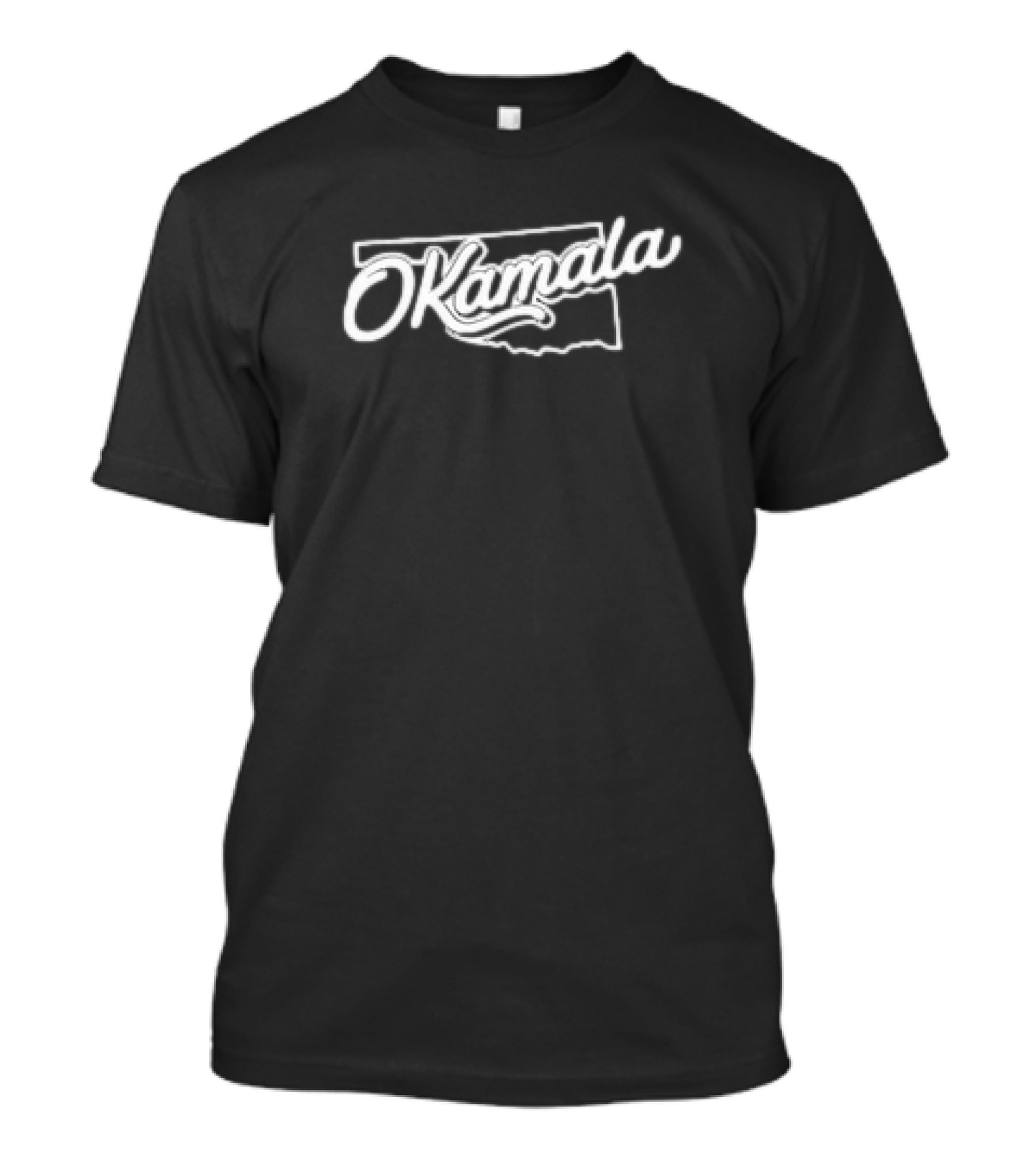 OKamala Harris Oklahoma Map T-Shirt