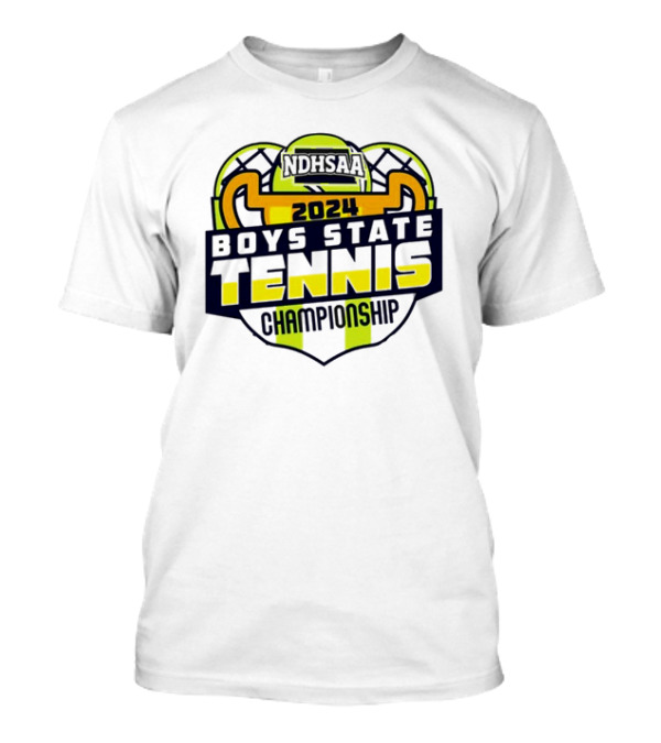 NDHSAA 2024 Boys State Tennis Championship T-Shirt