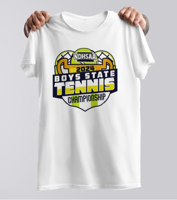 NDHSAA 2024 Boys State Tennis Championship T-Shirt