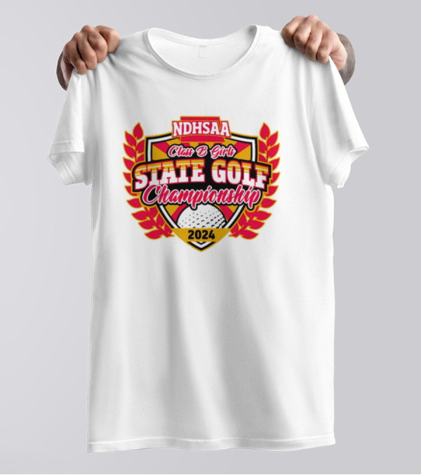 NDHSAA Class B Girls State Golf Championship T-Shirt