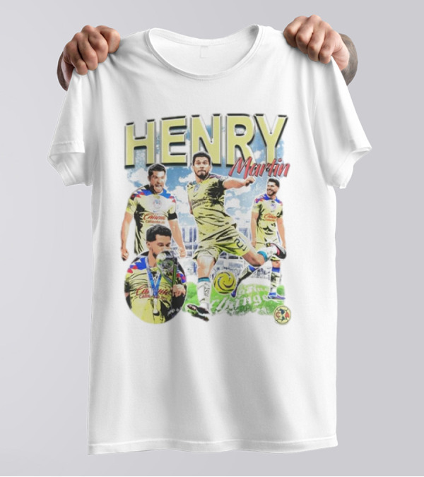 HENRY Martin Soccer America 2024 Wings Champion T-Shirt
