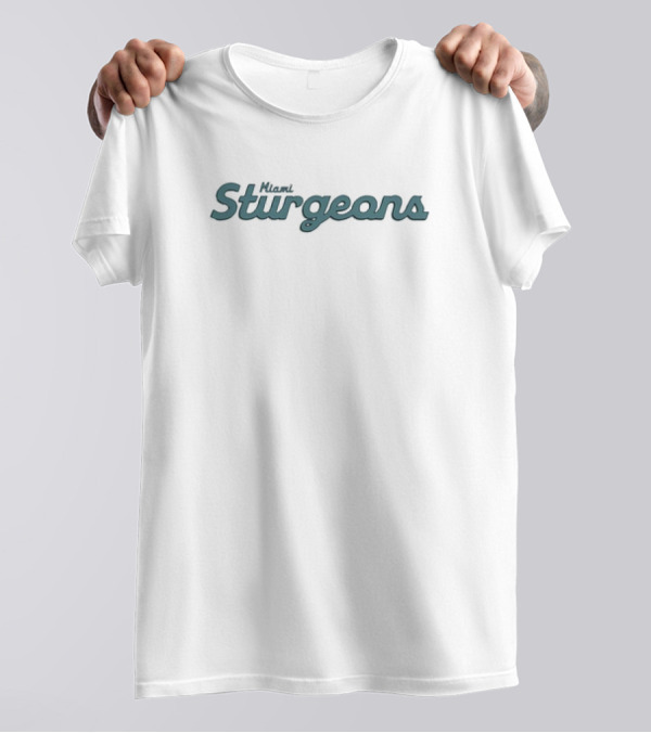 Miami Sturgeons Vintage Style Team T-Shirt