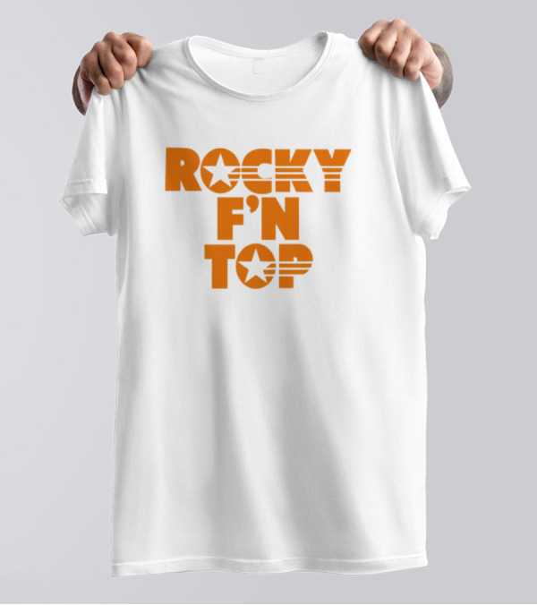 Tennessee Volunteers Basketball Rocky F’n Top Star Stripes T-Shirt