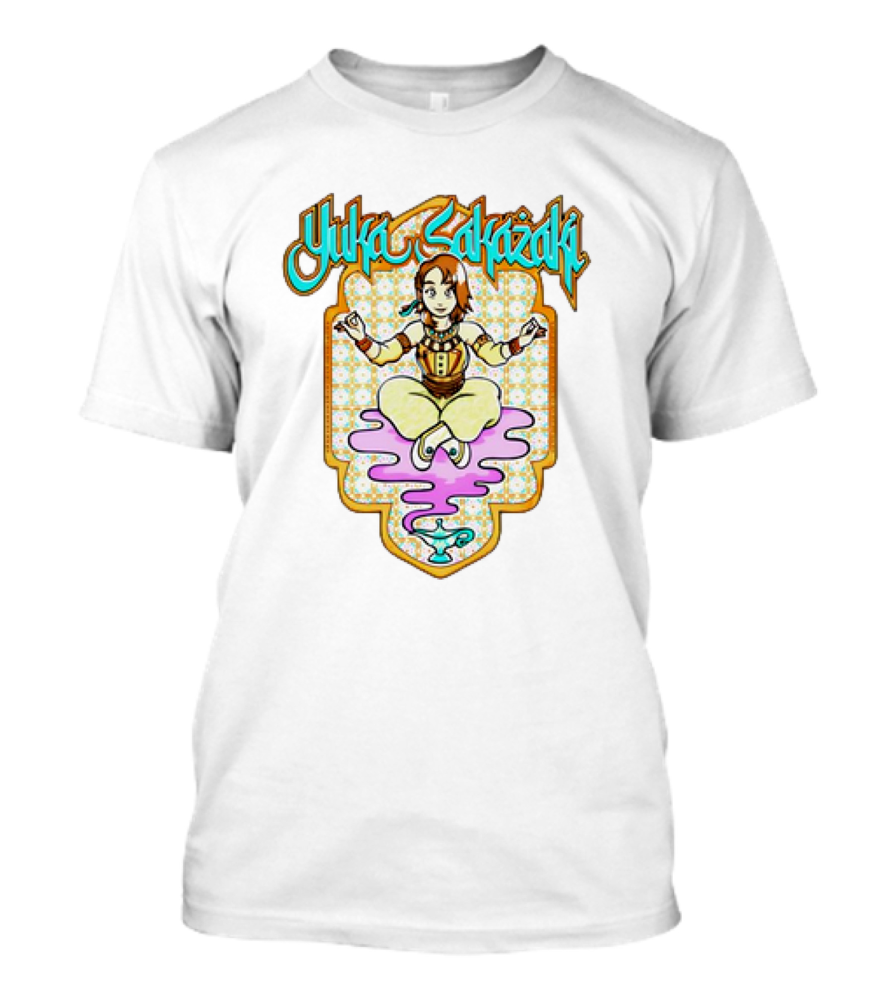 Yuka Sakazaki Floating With Magical Lamp T-Shirt