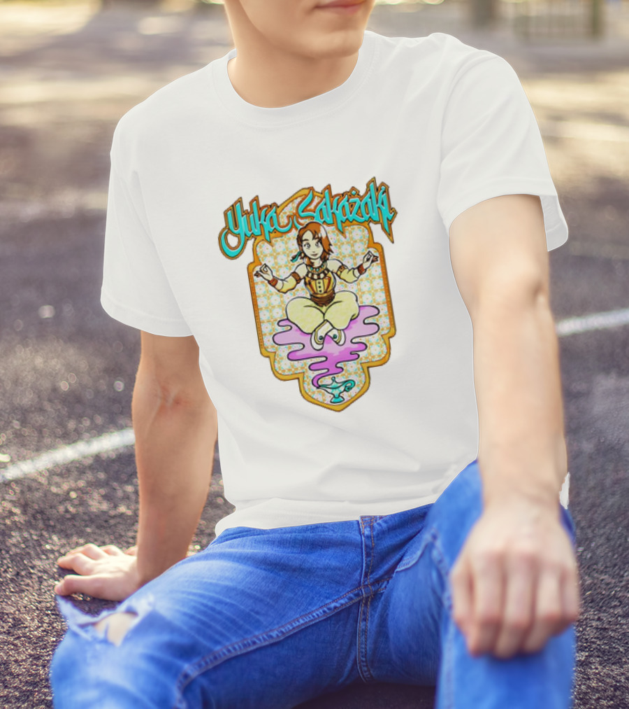 Yuka Sakazaki Floating With Magical Lamp T-Shirt