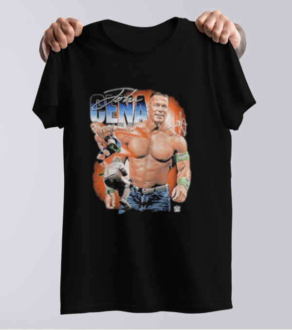 WWE John Cena Vintage Superstar Signature T-Shirt
