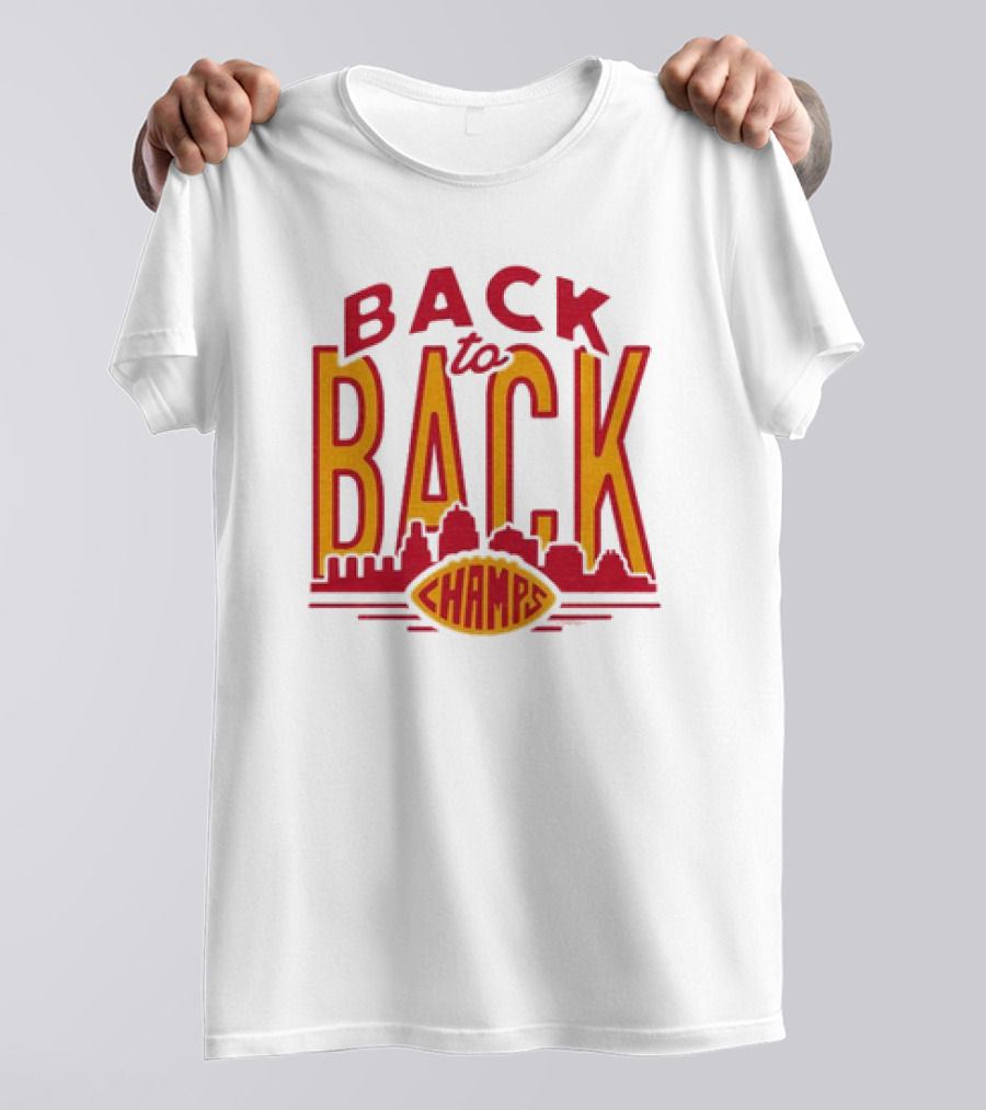 Kansas City Chiefs Back To Back Champs Ronald McDonald Back To Back Champs T-Shirt