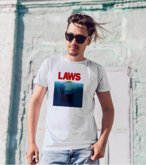 LAWS Cat Kamala Harris T-Shirt