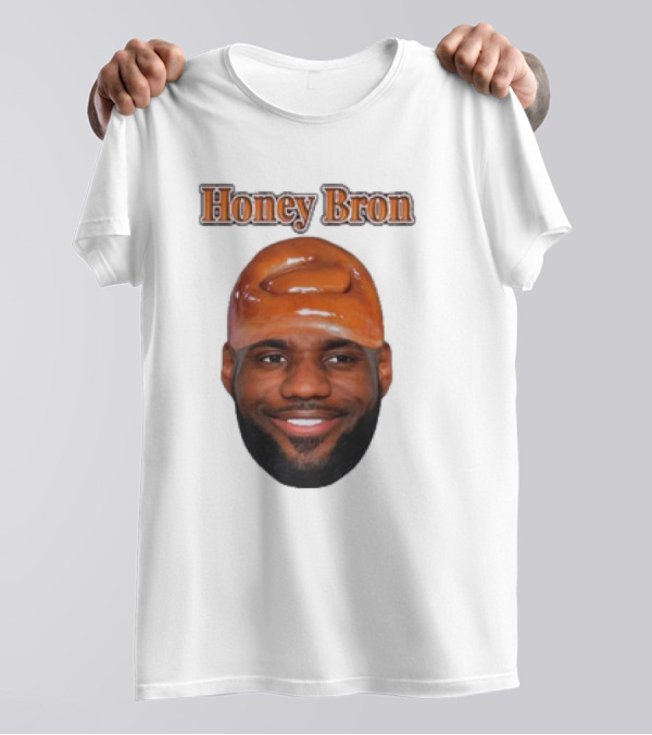 Honey Bron Lebron James Honey Brown Face T-Shirt