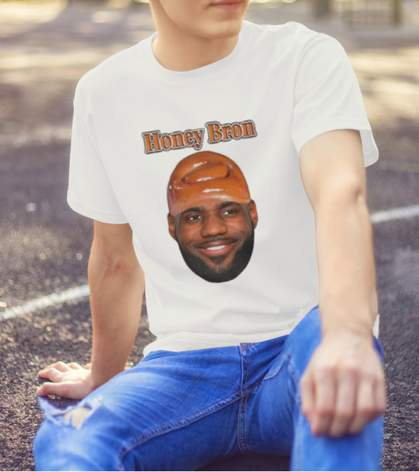 Honey Bron Lebron James Honey Brown Face T-Shirt