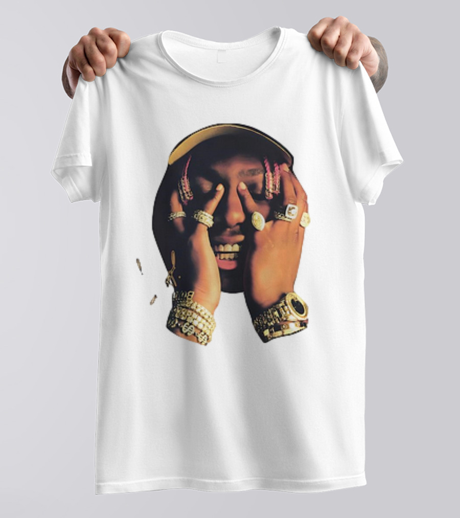 Lil Yachty Rap Hip Hop Jewelry Face Expression T-Shirt