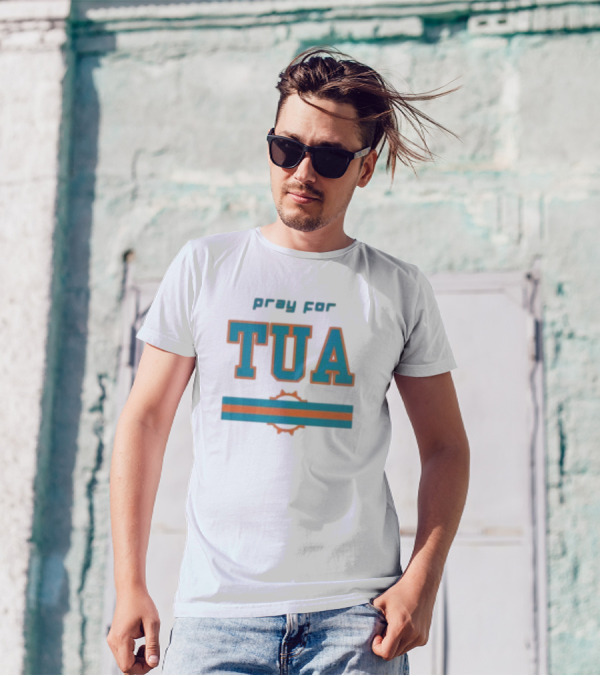 Pray For Tua Tagovailoa Dolphins T-Shirt