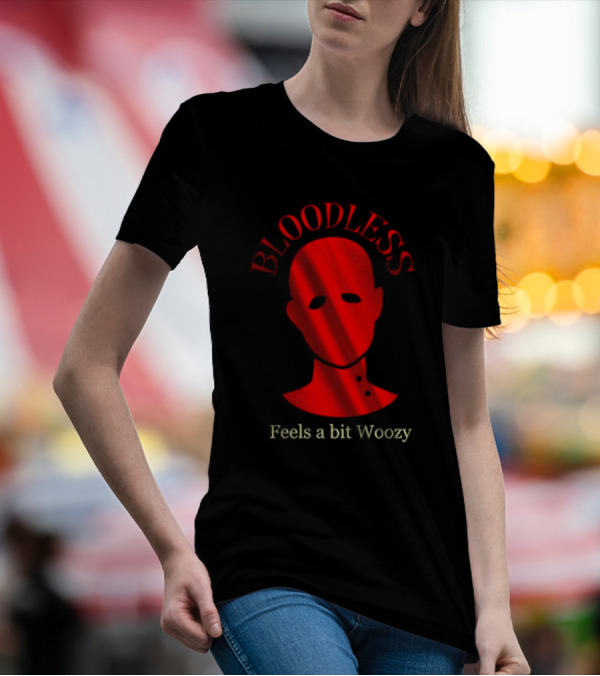 Bloodless Feels A Bit Woozy Red Mask T-Shirt