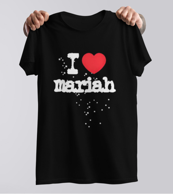 Young Thug Wearing I Love Mariah Star T-Shirt
