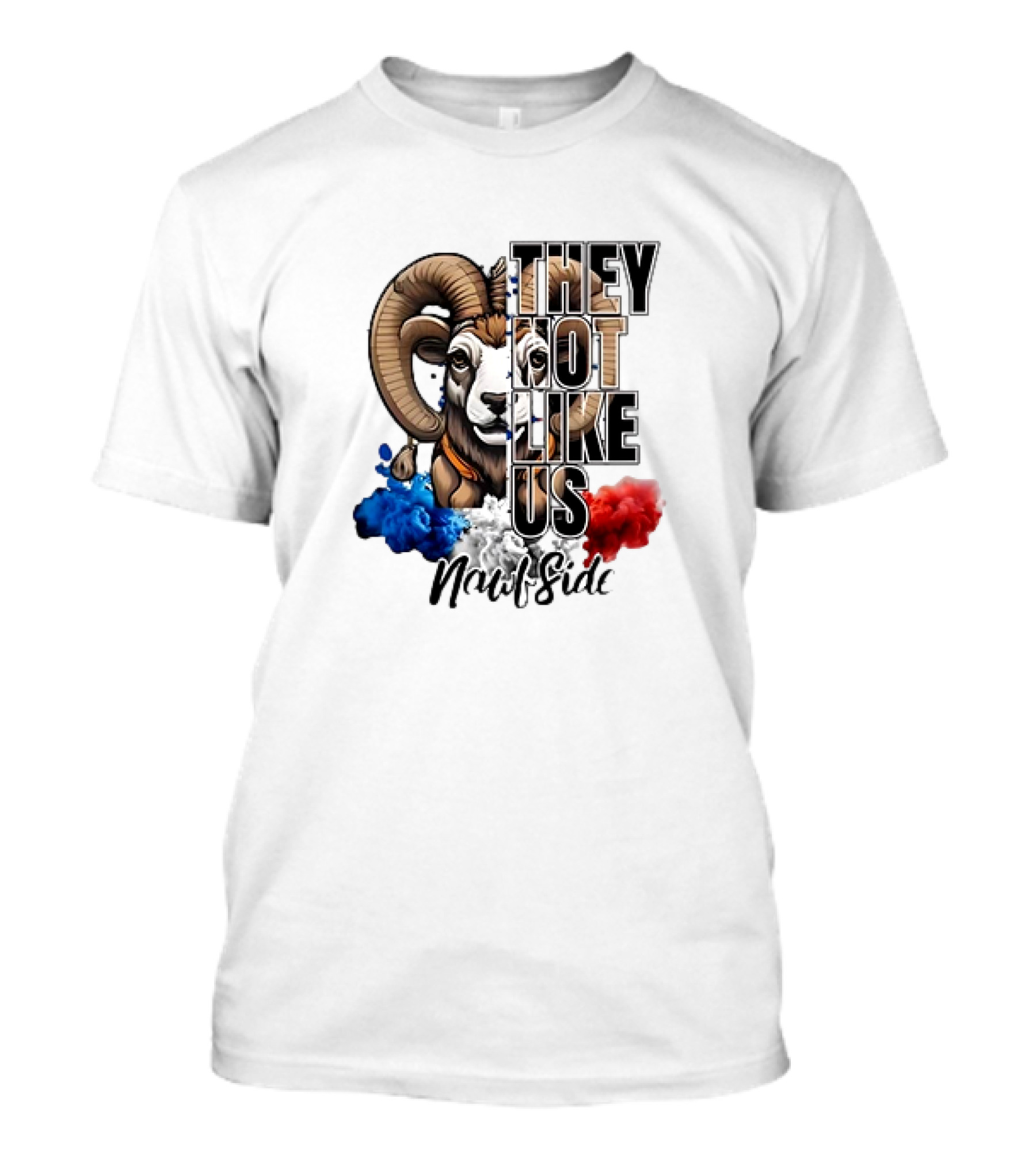 GW Carver High School RAMS They Not Like Us Nawfside T-Shirt