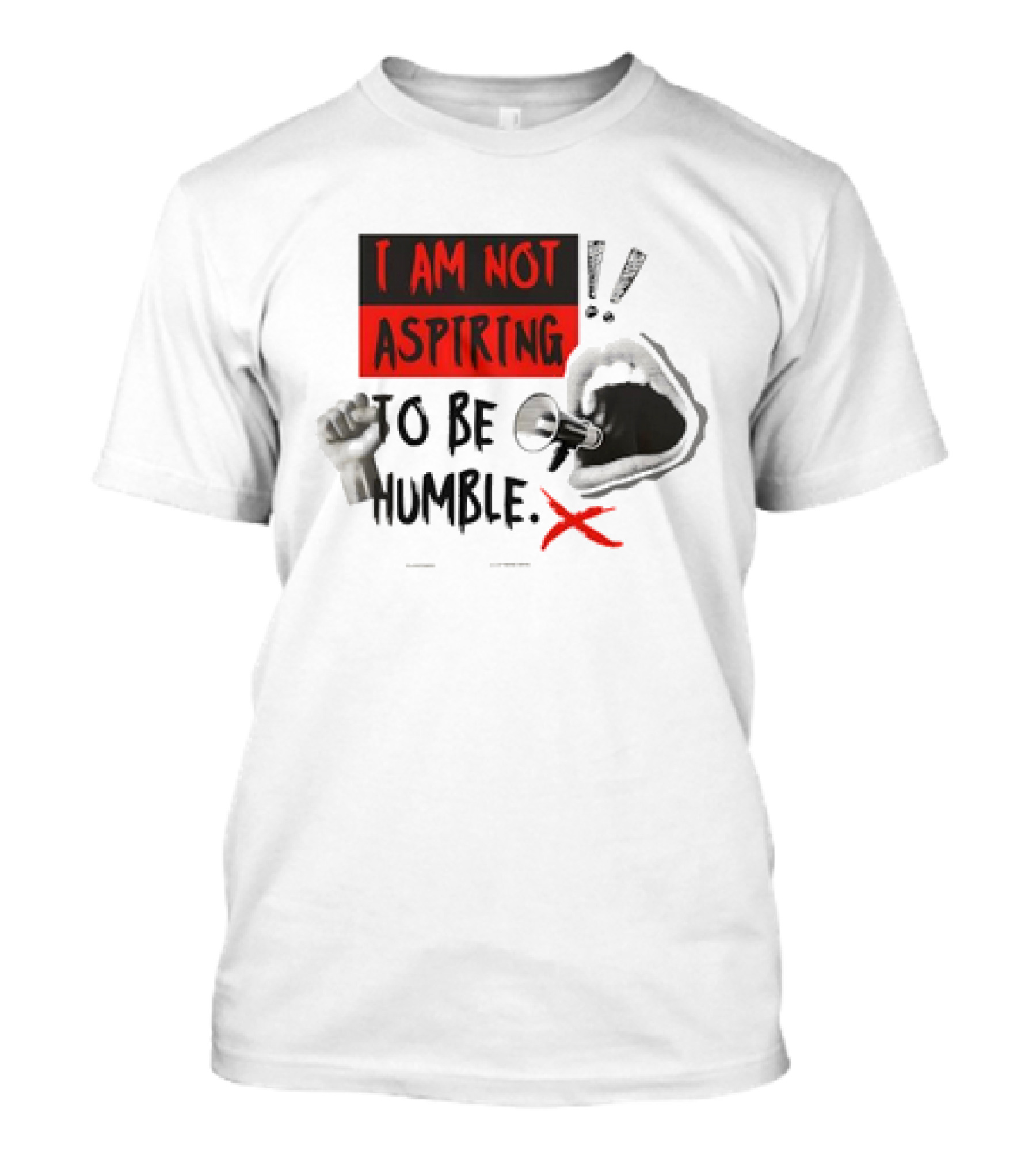 Kamala Harris I Am Not Aspiring To Be Humble Feminist Empowerment T-Shirt