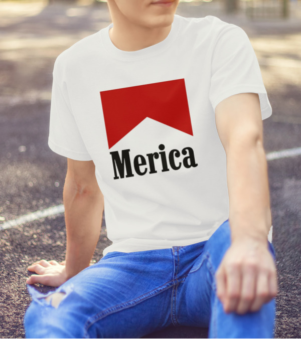 Merica Red Chevron T-Shirt