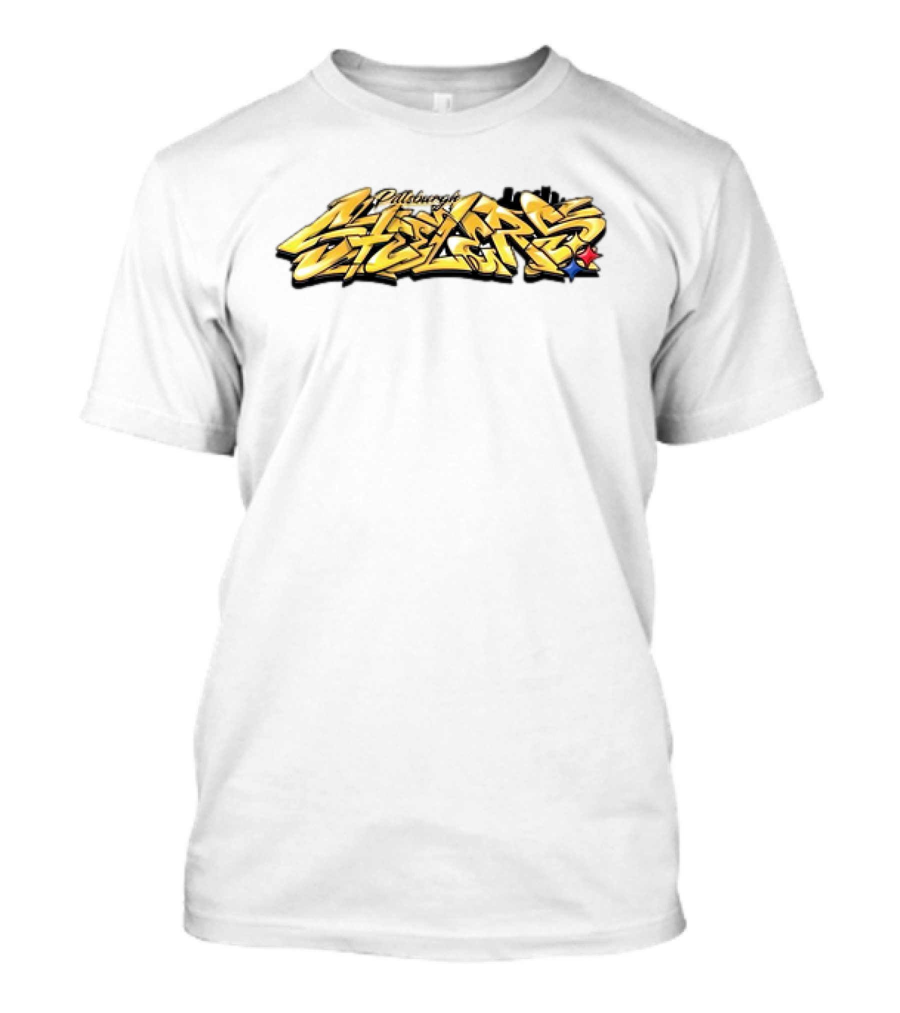 Pittsburgh Steelers City 2024 Graffiti Style Urban Football Fan T-Shirt