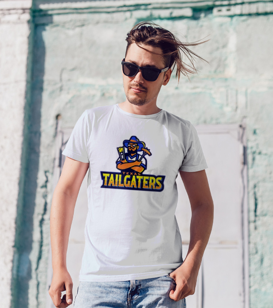 Texas Tailgaters Cartoon Logo Savannah Bananas T-Shirt