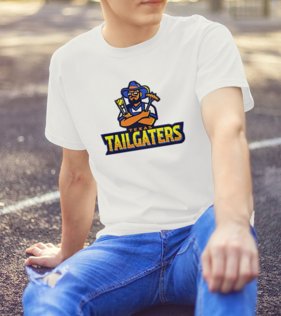 Texas Tailgaters Cartoon Logo Savannah Bananas T-Shirt