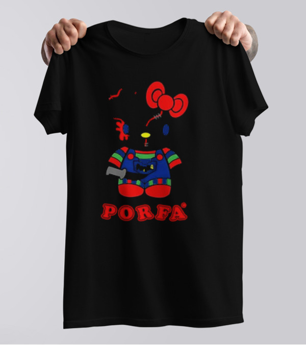 Porfa Chucky Halloween Horror Hello T-Shirt