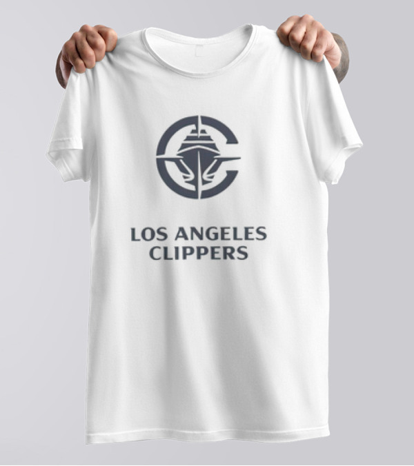 LOS ANGELES CLIPPERS C LOGO SHIP ELEMENTS T-Shirt