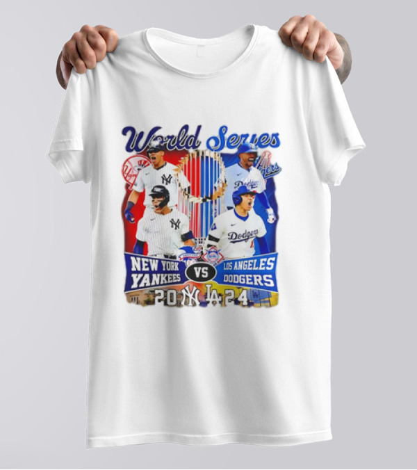 World Series 2024 New York Yankees Vs Los Angeles Dodgers T-Shirt