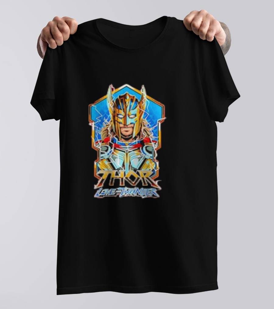 Thor Love And Thunder Marvel Avengers Lightning Armor T-Shirt