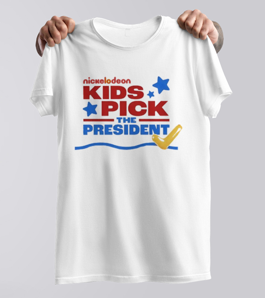 Nickelodeon Kids Pick The President Kamala Harris T-Shirt