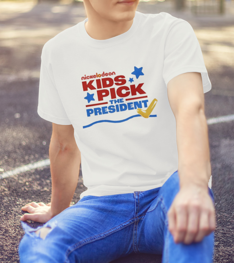 Nickelodeon Kids Pick The President Kamala Harris T-Shirt