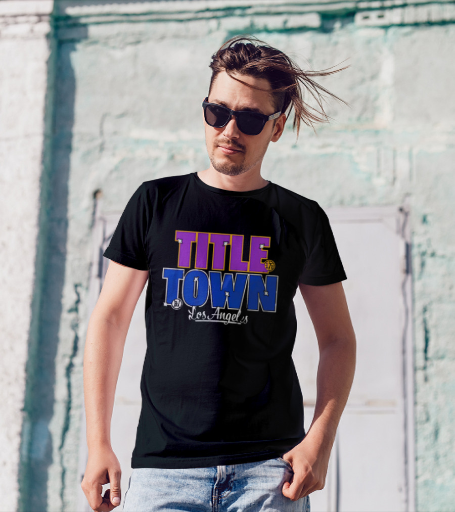 Los Angeles Dodgers Title Town T-Shirt