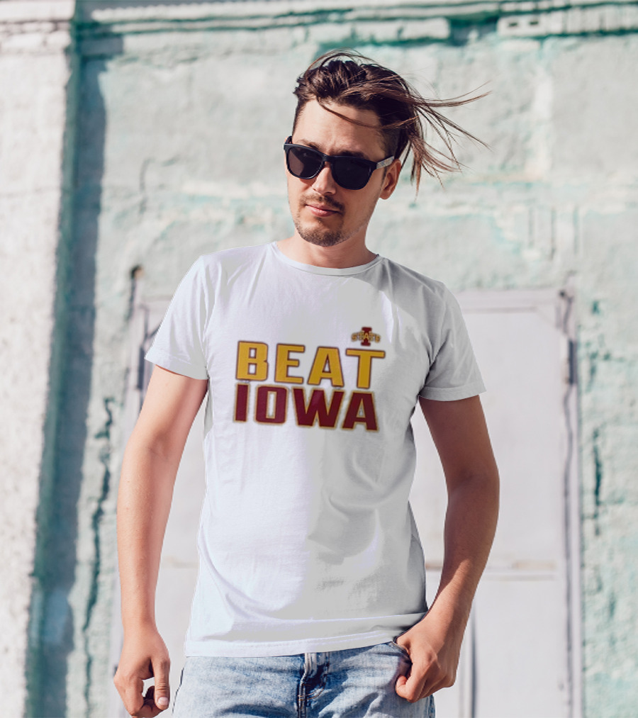 Beat Iowa State Cyclones Rivalry Hawkeyes T-Shirt