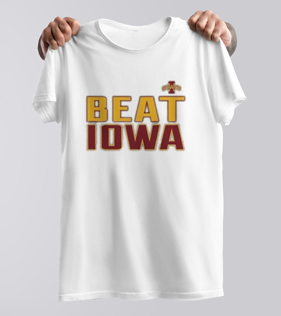 Beat Iowa State Cyclones Rivalry Hawkeyes T-Shirt