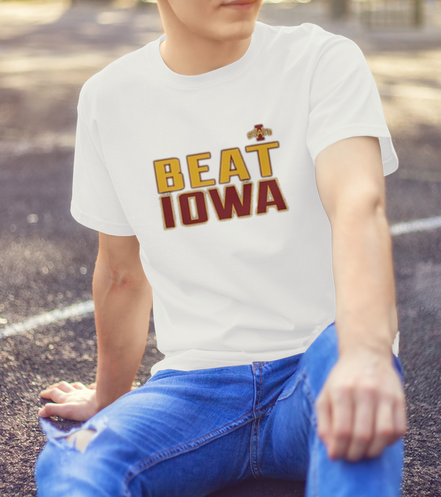 Beat Iowa State Cyclones Rivalry Hawkeyes T-Shirt