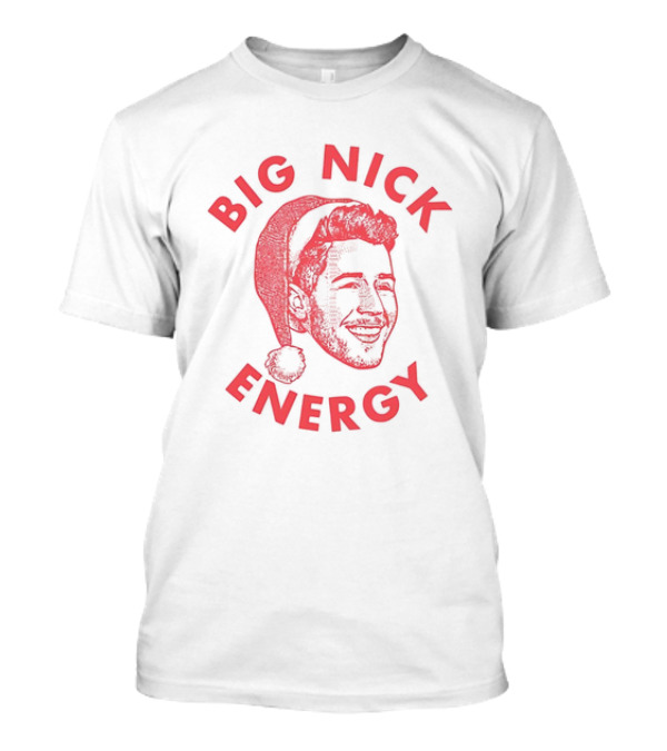 Jonas Brothers Big Nick Energy Christmas Hat T-Shirt