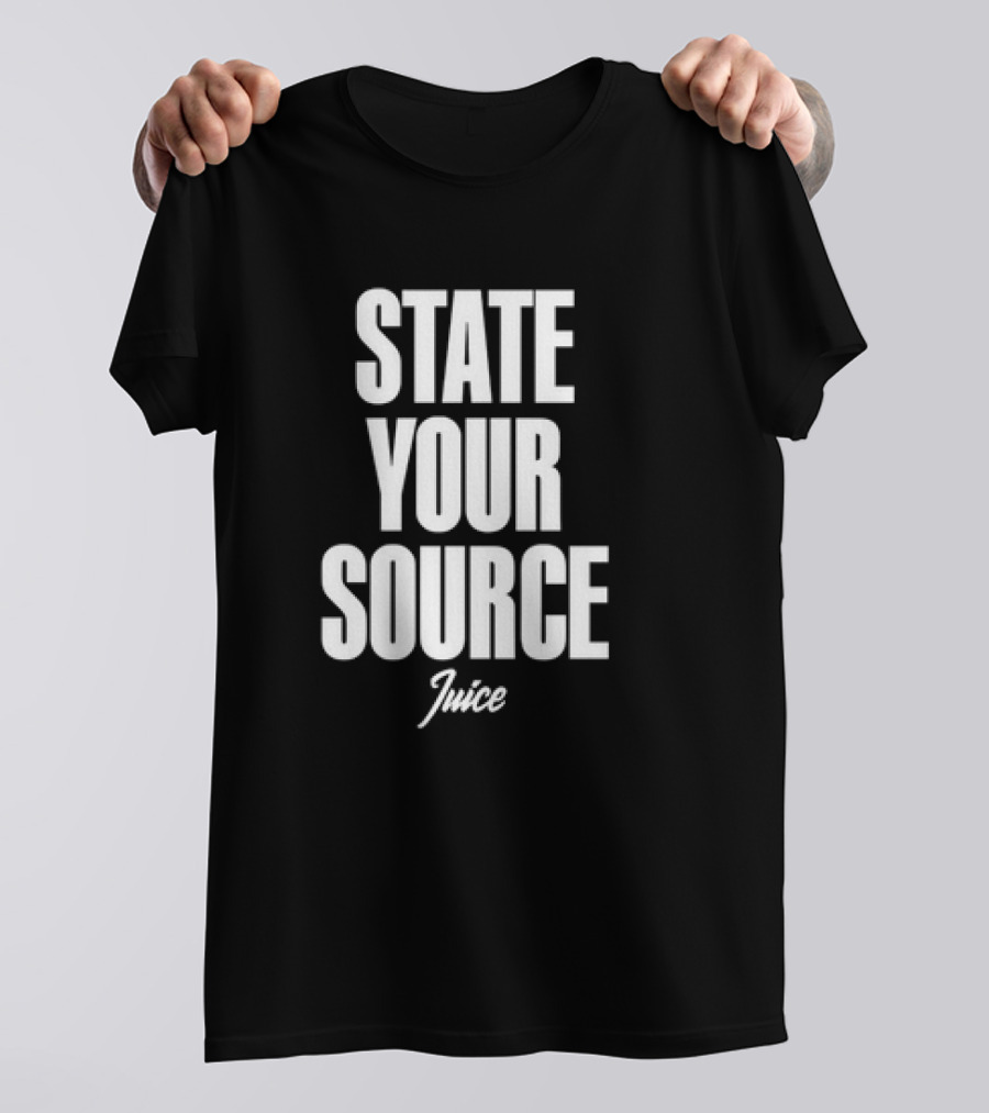 Jaylen Brown State Your Source Juice T-Shirt