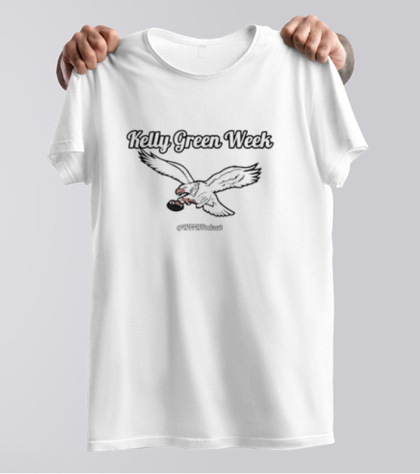Kelly Green Week Philadelphia Eagle Football NFL Network T-Shirt
