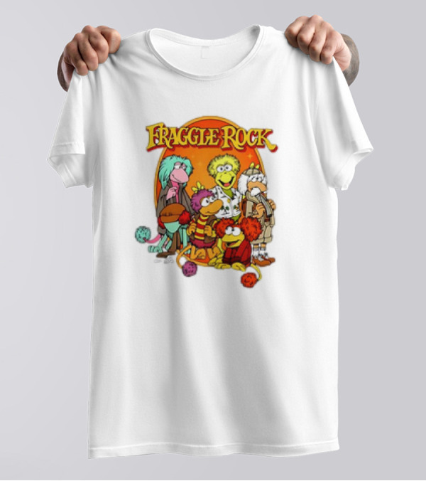 Fraggle Rock Group Cartoon Characters T-Shirt