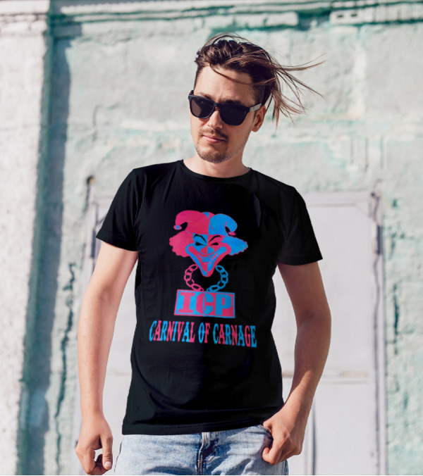 ICP Carnival Of Carnage Jester With Chain T-Shirt