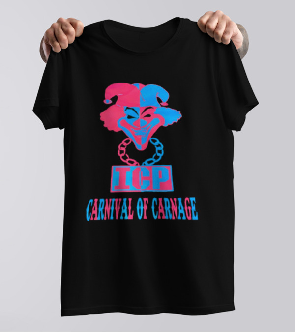 ICP Carnival Of Carnage Jester With Chain T-Shirt