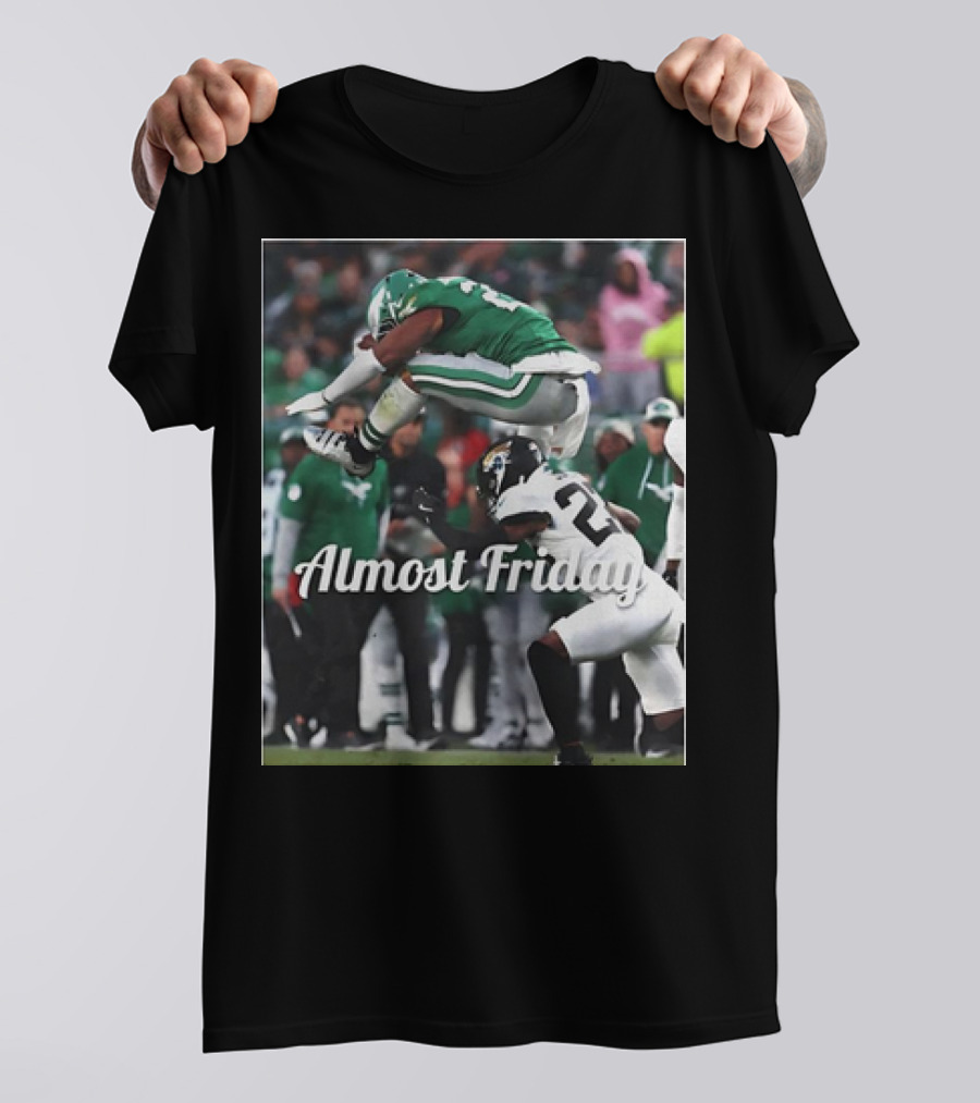 Almost Friday Saquon Barkley Hurdle Over Philadelphia Eagles T-Shirt