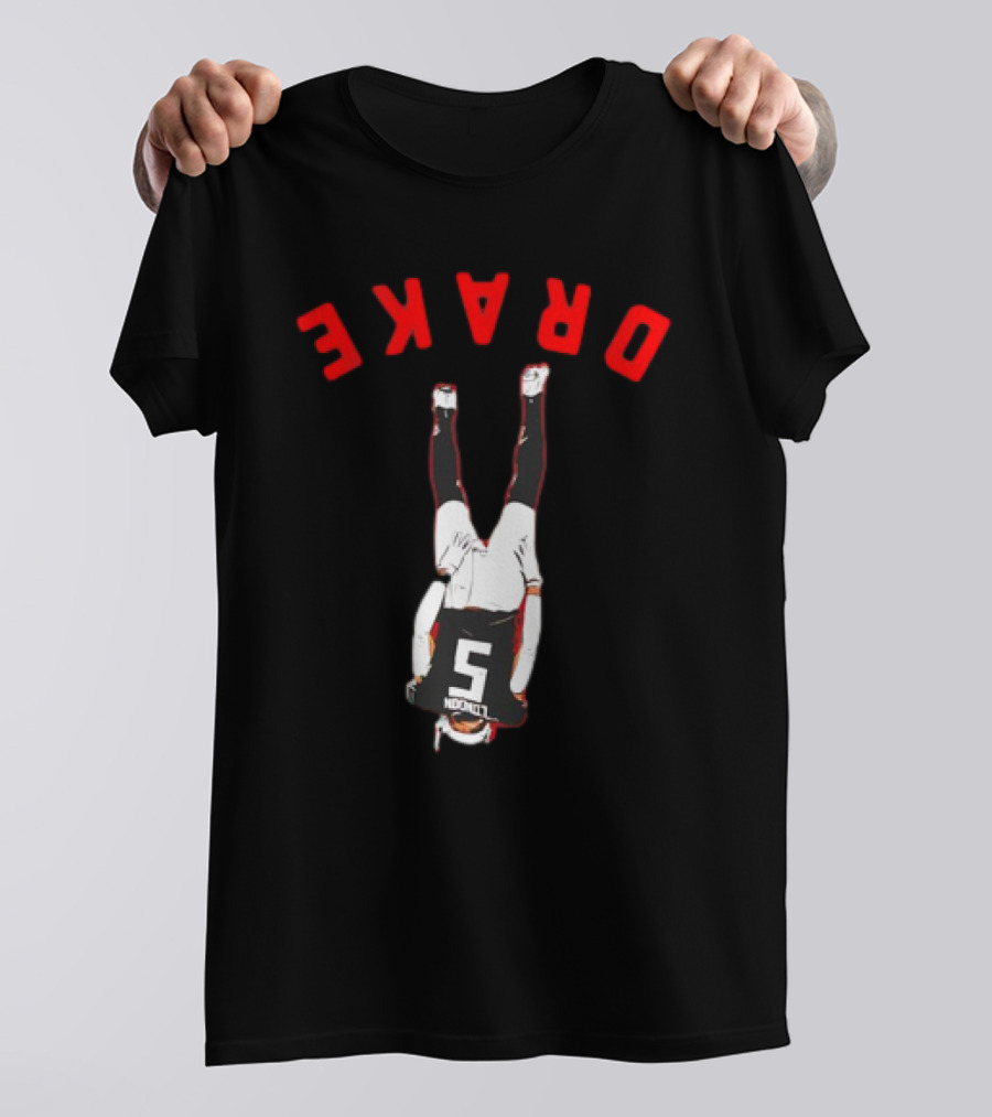 Atlanta Falcons Drake London Upside Down T-Shirt