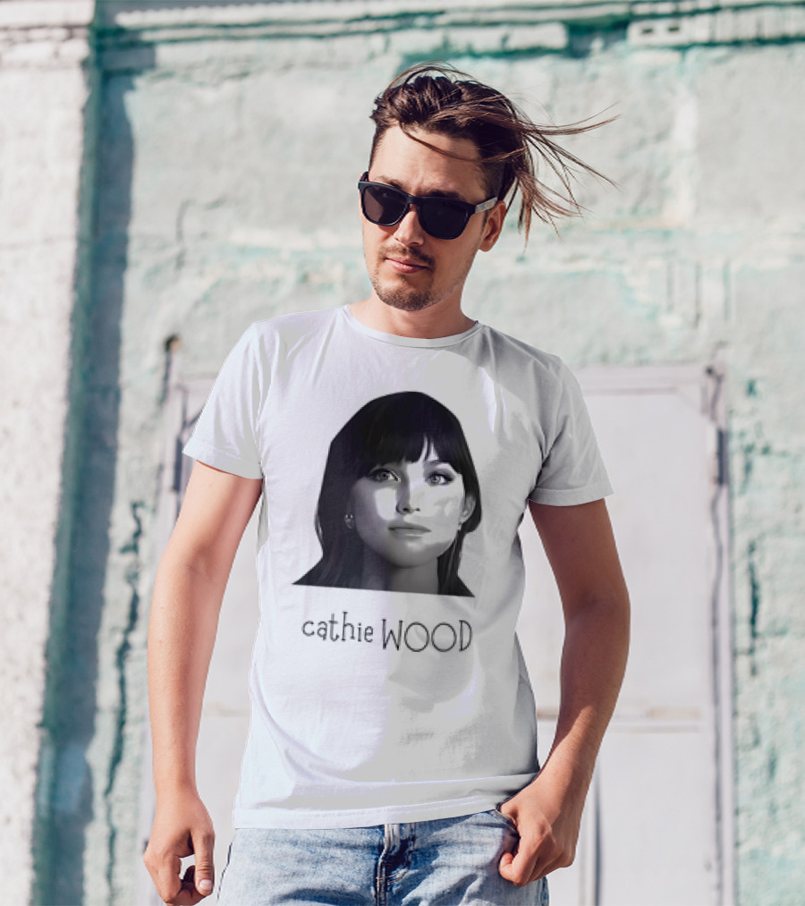 Cathie Wood Classic Portrait T-Shirt