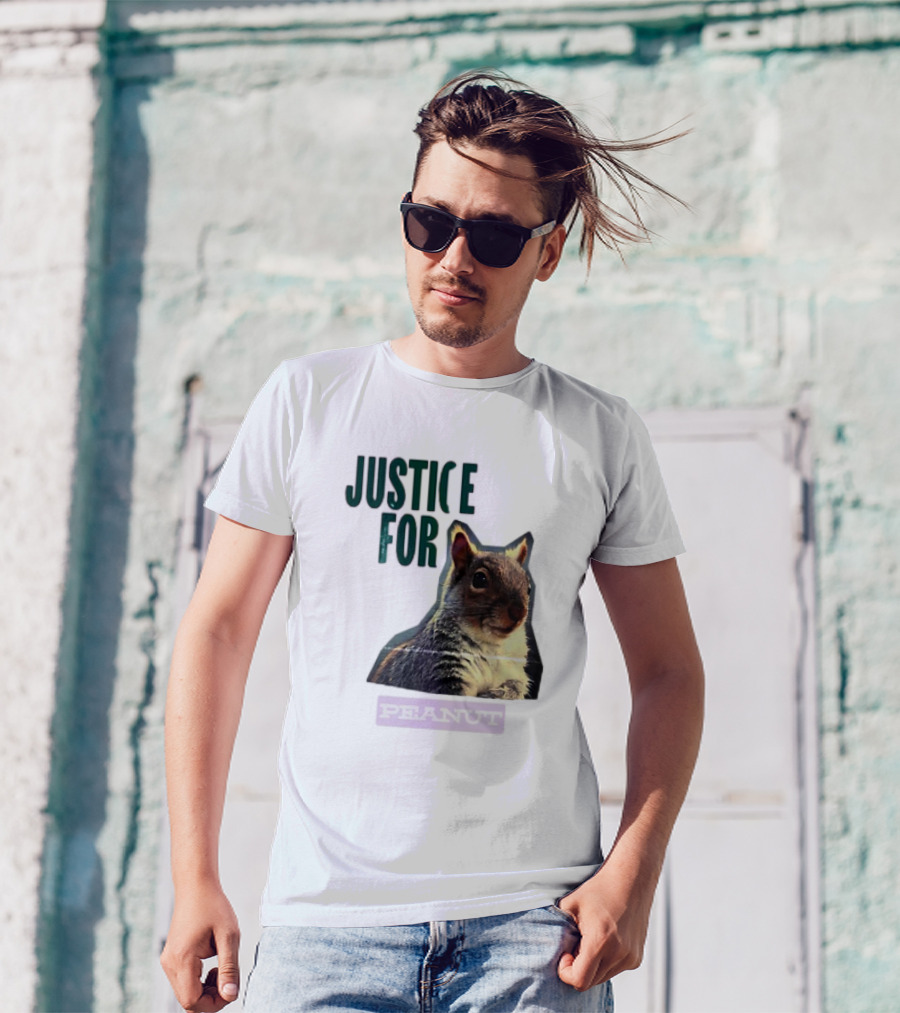 Justice For Peanut Squirrel T-Shirt